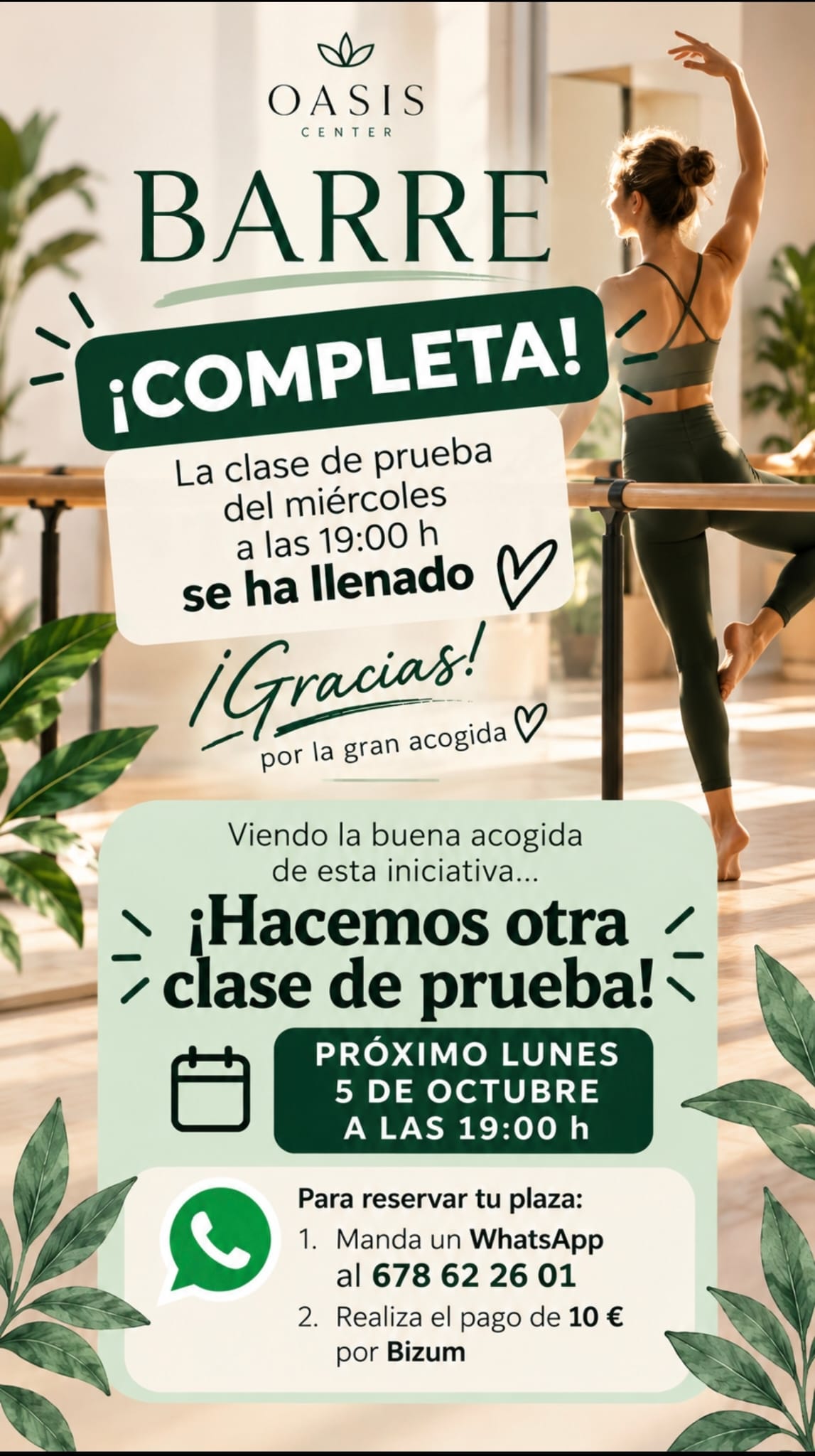 Promoción Oasis Center